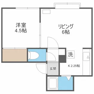 ノースペガサス弐番館【3階】の間取り