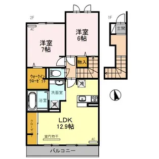 アリエッタの間取り