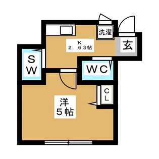 ライブリー成増【1階】の間取り