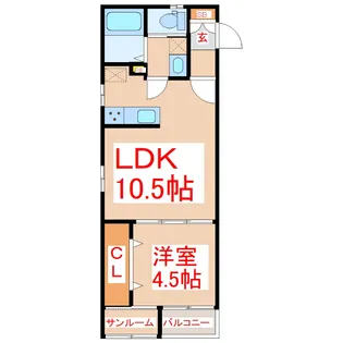 Lea Terrace【1階】の間取り