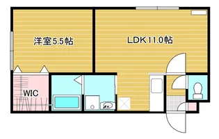 coco【2階】の間取り