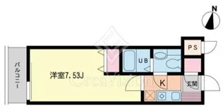 ベレール目黒【2階】の間取り