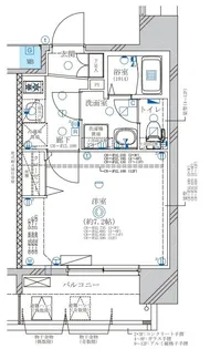 ディアレイシャス金山II【12階】の間取り