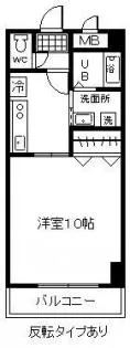 WEST・5【2階】の間取り
