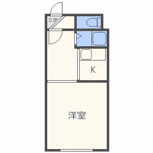 グリーンパークハイツ平岸2・9【1階】の間取り