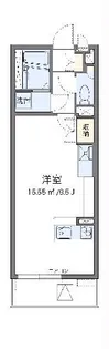 ミランダルッシェロ【3階】の間取り