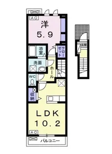 ベル リアン I【2階】の間取り