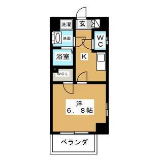 エステムプラザ名古屋丸の内【2階】の間取り
