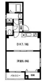 エクセルカーナ【3階】の間取り