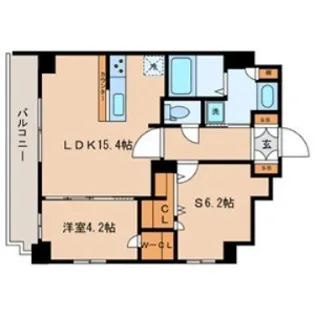 フロントコート錦糸町【5階】の間取り