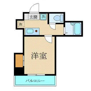 プレール渋谷壱番館【5階】の間取り