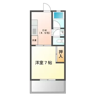 カーサプエルト【2階】の間取り