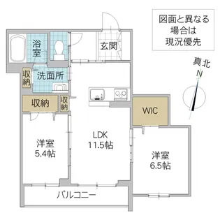 マロン・テイ 見和【3階】の間取り