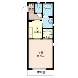プレシャス【1階】の間取り