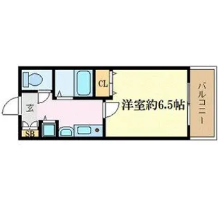 プレサンス栄メディパーク【4階】の間取り