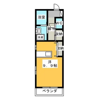 グラントータス川辺町【1階】の間取り