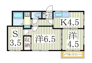 メゾン豊晃【1階】の間取り