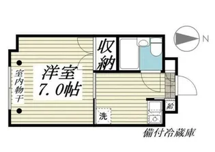 ラ・サーミ市名坂【4階】の間取り