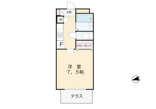 カールド・カーサ【1階】の間取り