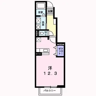 パストラーレ【1階】の間取り