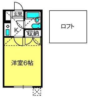 ソリティア大宮第一【2階】の間取り