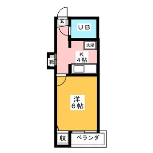 TGSマンション【2階】の間取り