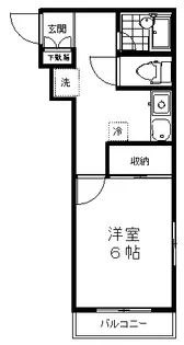 グランメール下丸子【2階】の間取り