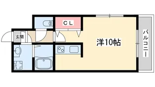 スタジオ・アイ【2階】の間取り