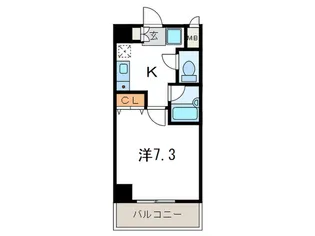 アルパ三宮【8階】の間取り