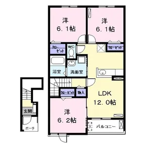Felice【2階】の間取り