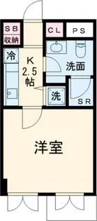 カサデリア自由が丘【3階】の間取り