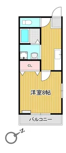 メゾン・ド・リッツ【1階】の間取り