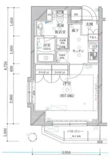 トラディス東十条【6階】の間取り