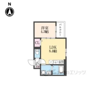 LUANA【2階】の間取り
