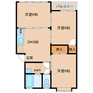 ベーシックパレス【1階】の間取り