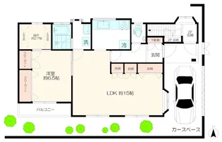 フラッツ・K【1階】の間取り