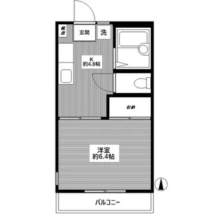 パールハイツ天沼【2階】の間取り