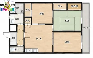 丸二ハイツ【2階】の間取り