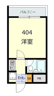 パレ・ドール文京第二【4階】の間取り