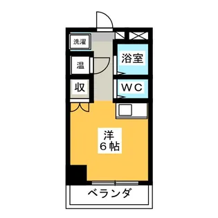 ウェーブス【4階】の間取り