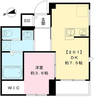 グランデプラノ【2階】の間取り