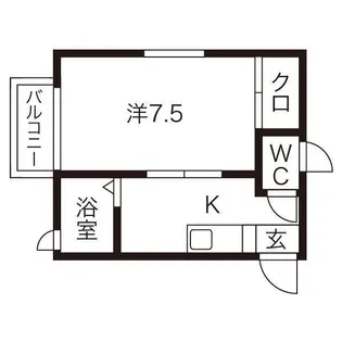 アネシス【1階】の間取り