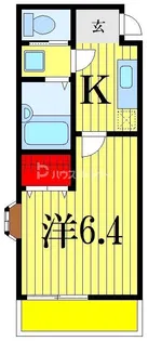 ルミナス大久保【2階】の間取り