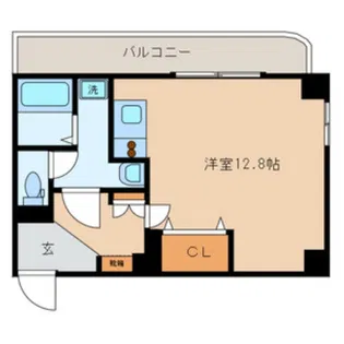 メイフェアハウス三田【3階】の間取り