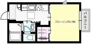 プレシャスコートB棟【1階】の間取り