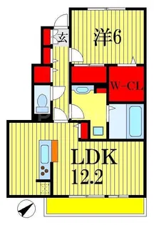 ボナール15【1階】の間取り