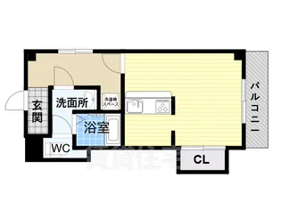 ラムール王子公園【2階】の間取り