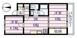 藤昌ハイム【4階】の間取り