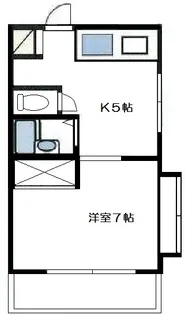 パルデンス高野【3階】の間取り