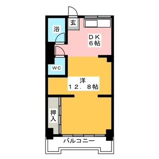 ドルフ江向【2階】の間取り